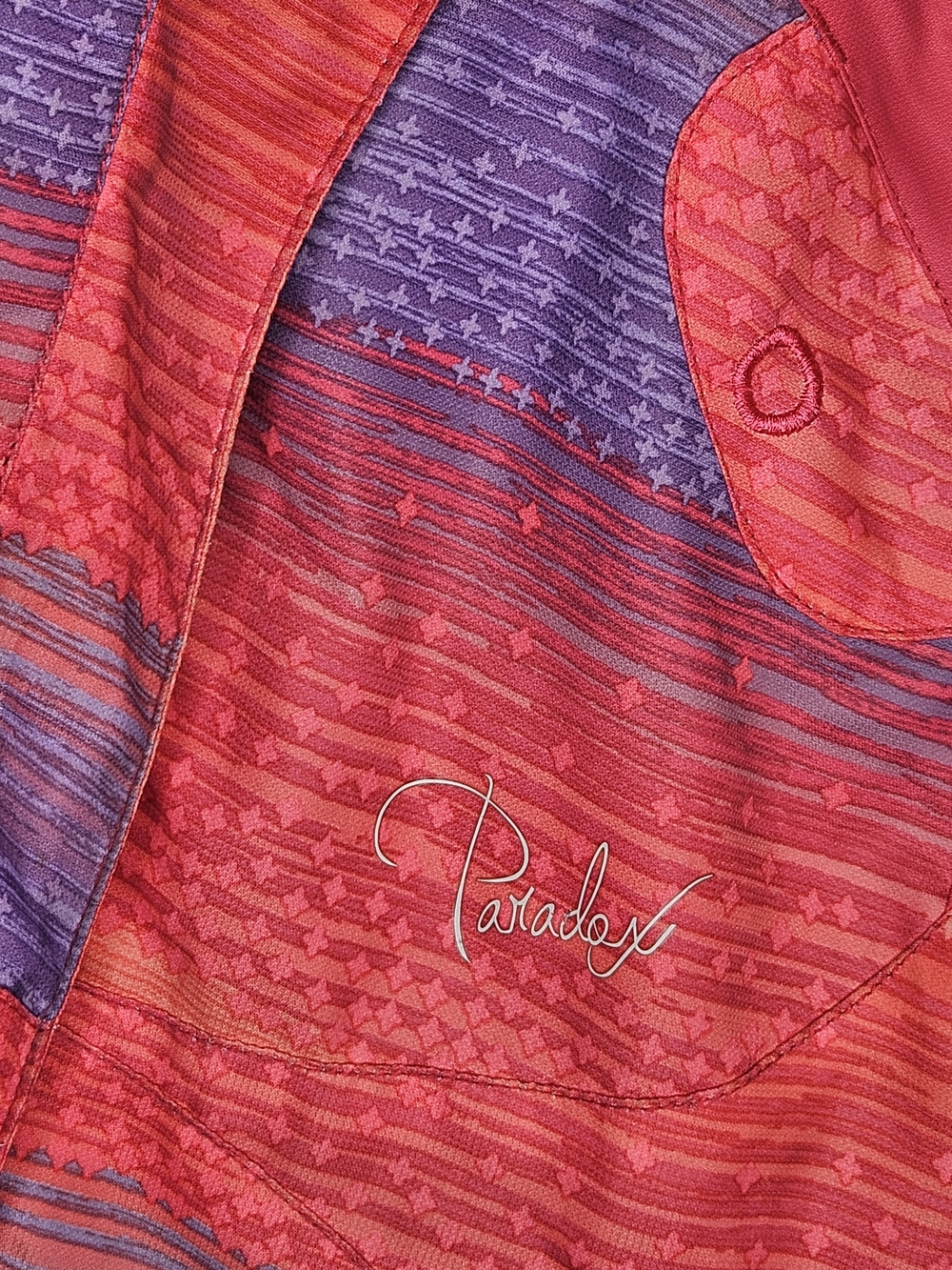 Paradox Girls Water Resistant Jacket Hooded Lightweight Coat Red Purple XS - Picture 7 of 16